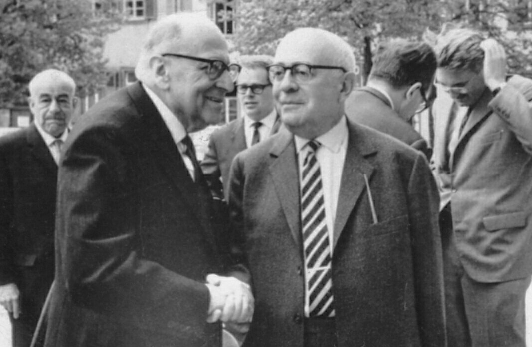2023_Weingarten: Max Horkheimer and Theodor W. Adorno.