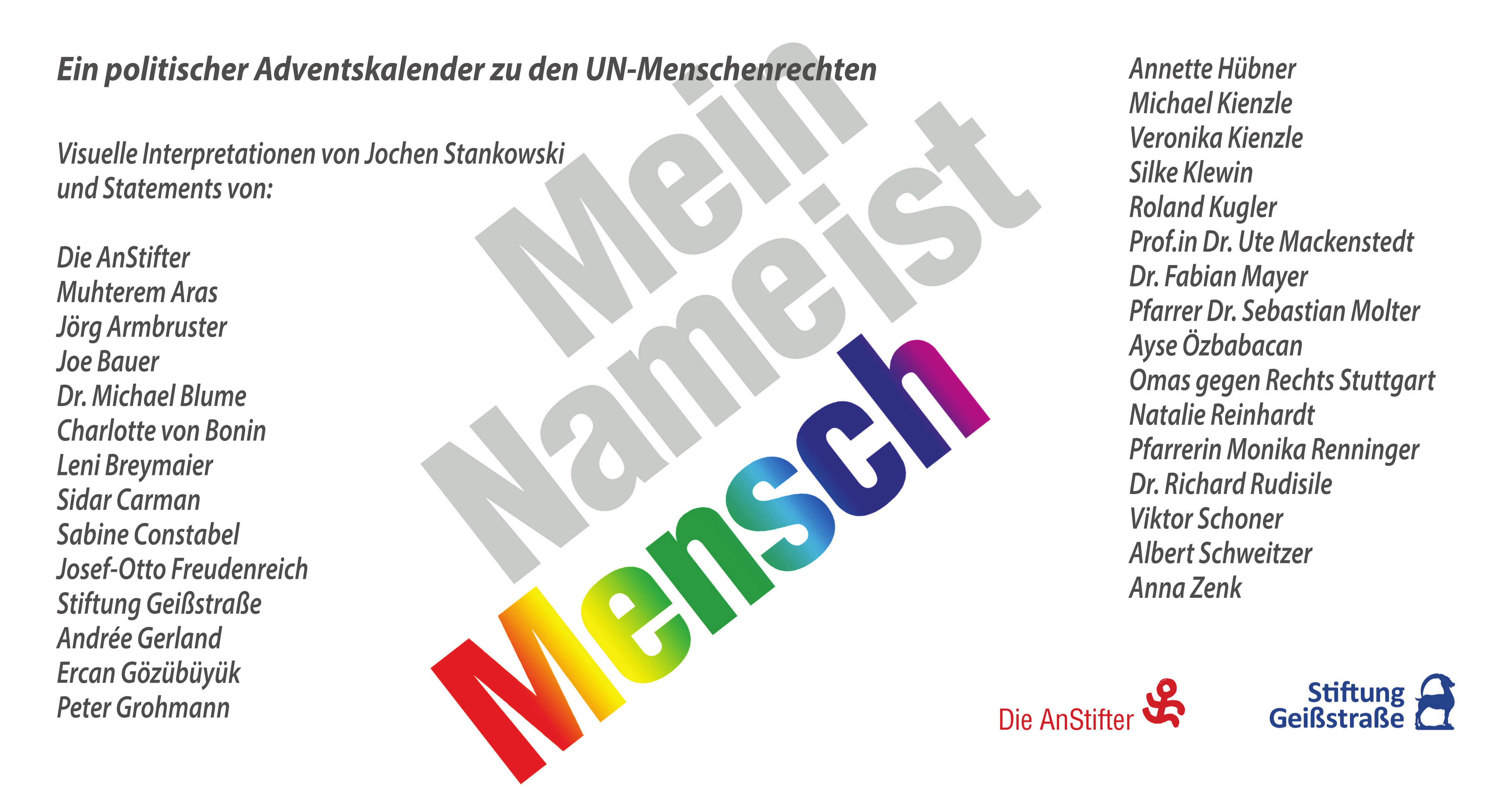 Mein Name ist Mensch