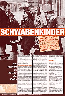Denkblatt Schwabenkinder, Seite 1