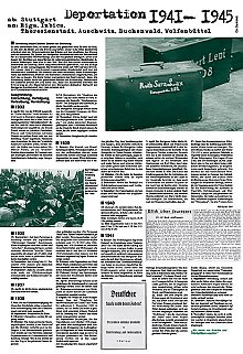 Denkblatt Deportation